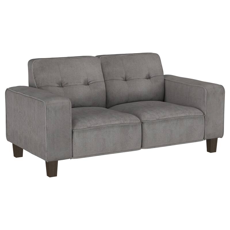 Deerhurst Transitional Upholstered Track Arm Sofa
