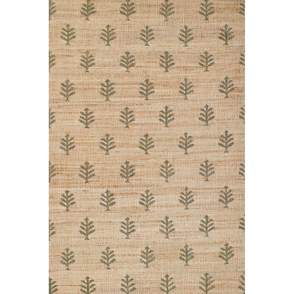 Erin Gates by Momeni Orchard Verdure Natural Hand Woven Wool and Jute Area Rug