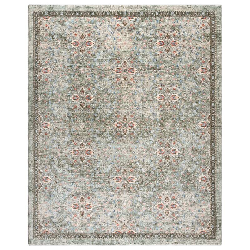 Gertmenian Damita Polypropylene High-Low Fringe Plush Area Rug Collection - 5' 3" x 7' - Garyn - Rectangle