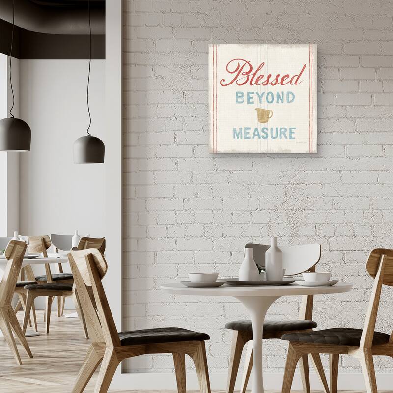 Floursack Kitchen VI Bold by Danhui Nai Canvas Art Print