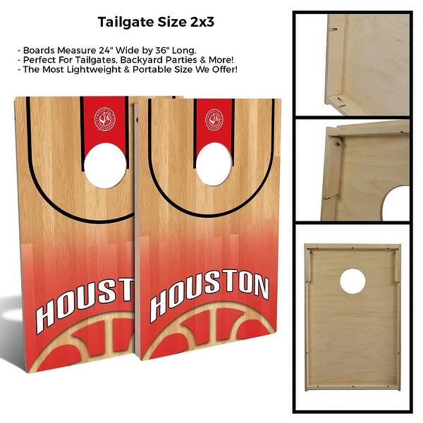 Houston Astros | 2x4 Solid Wood Cornhole