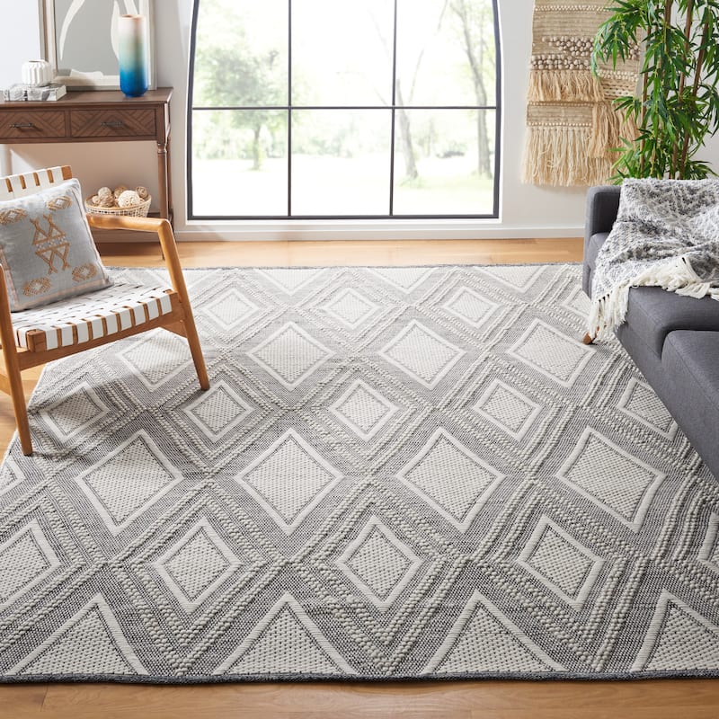 SAFAVIEH Handmade Vermont Alexandria Trellis Wool Rug