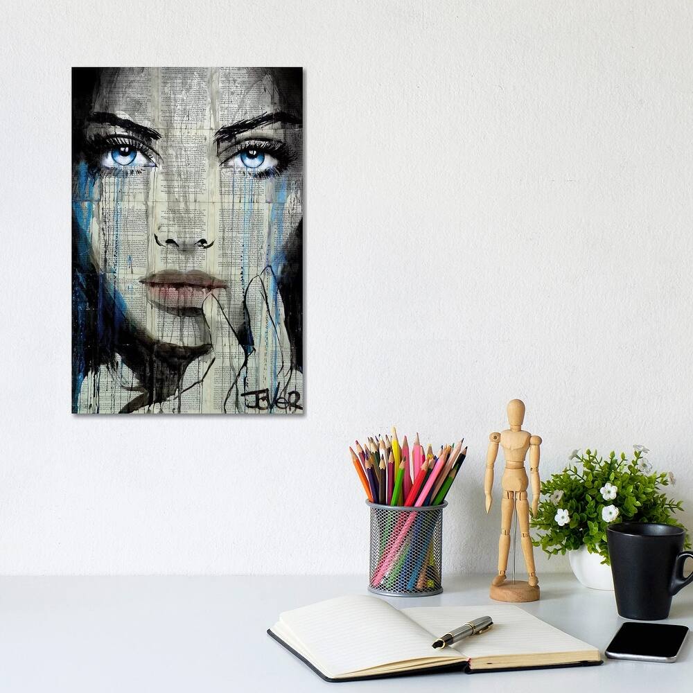 iCanvas "Windy" by Loui Jover Canvas Print