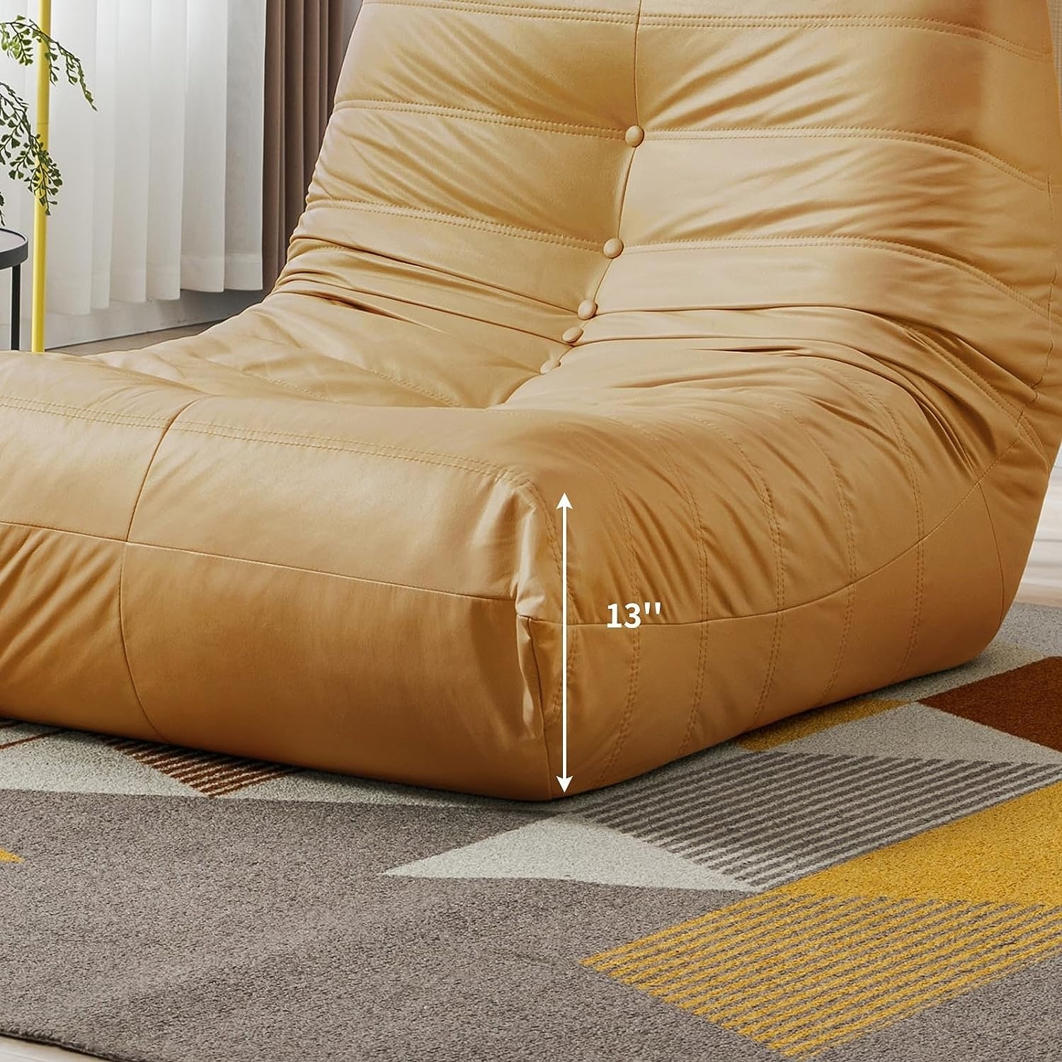 Armless new arrivals floor chair