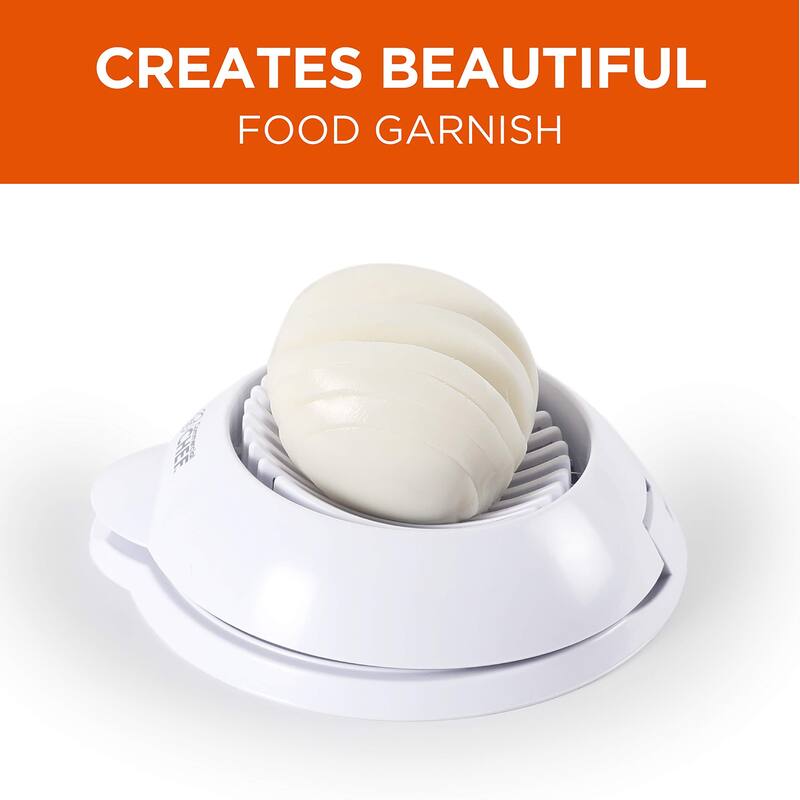 COMMERCIAL CHEF Egg Chopper, Safe and Easy to Use Food Chopper, Egg Cutter, Mushroom Slicer - one size