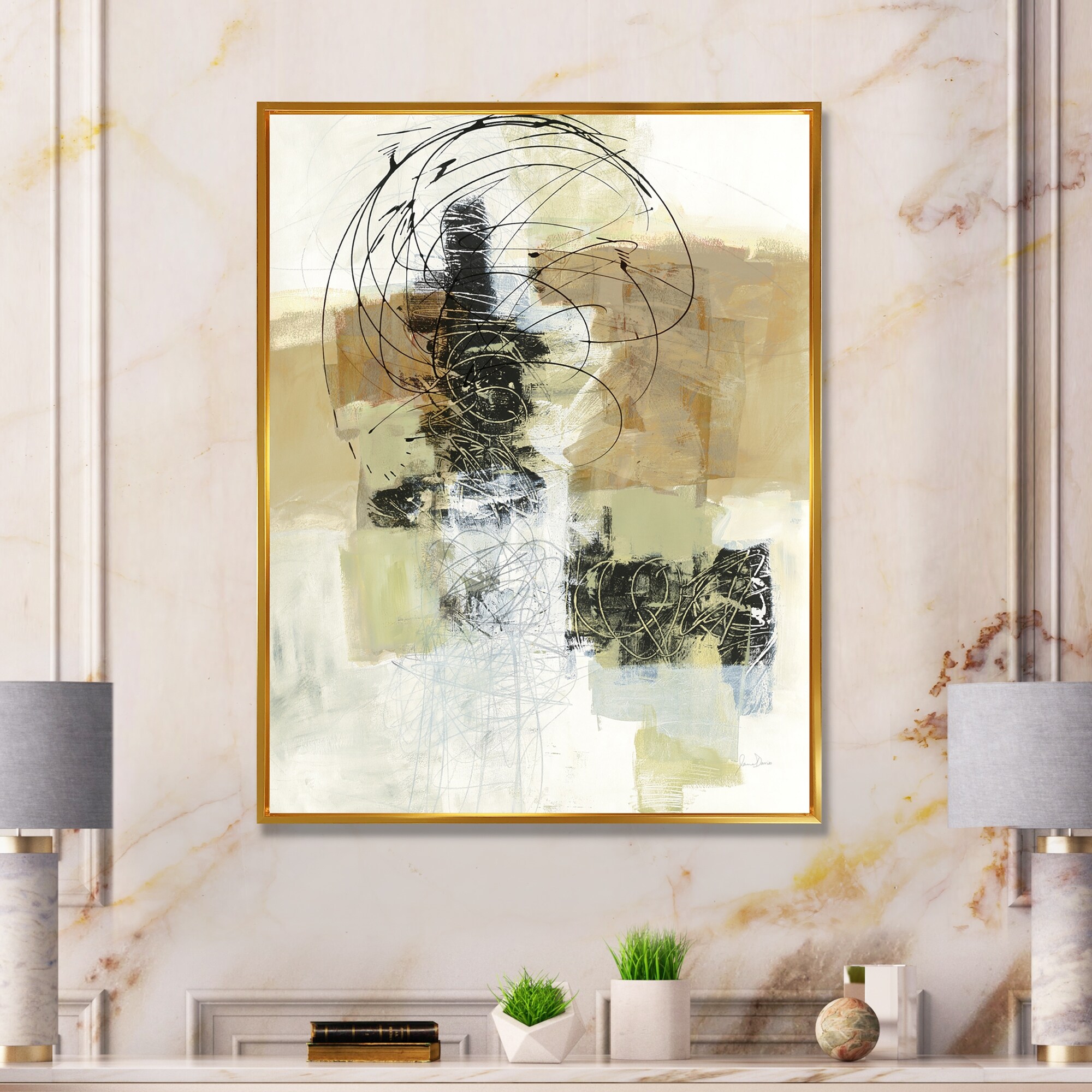 Mood - Framed Canvas