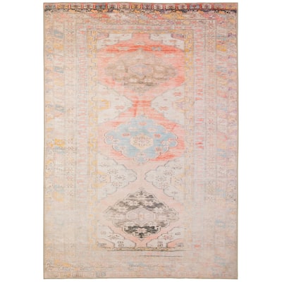 Vista Home Sasha Vintage Bohemian Medallions Area Rug