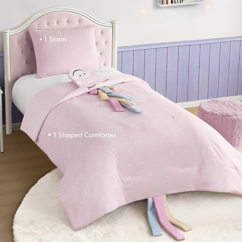 3D Animal Juvenile Comforter Set