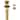 Bathroom Sink Drain with Strainer Basket Brushed,Gold