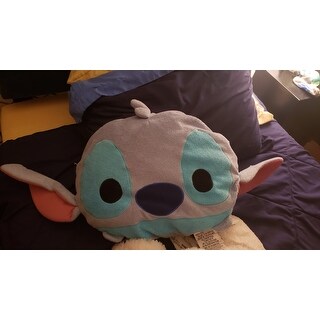 cute TSUM TSUM stitch blue mouse head pillow small cushion soft pillows new 