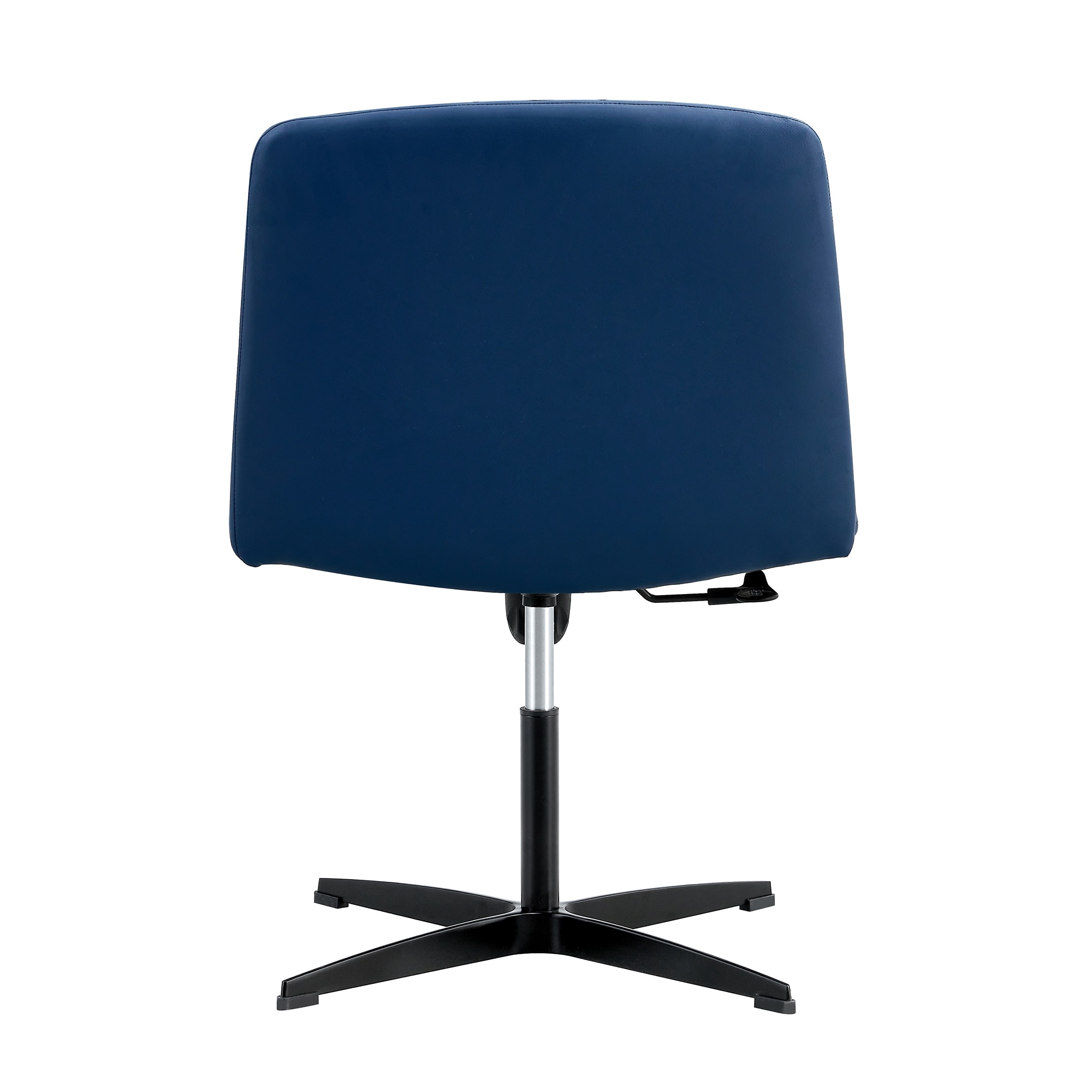 Light blue desk shop chair no wheels