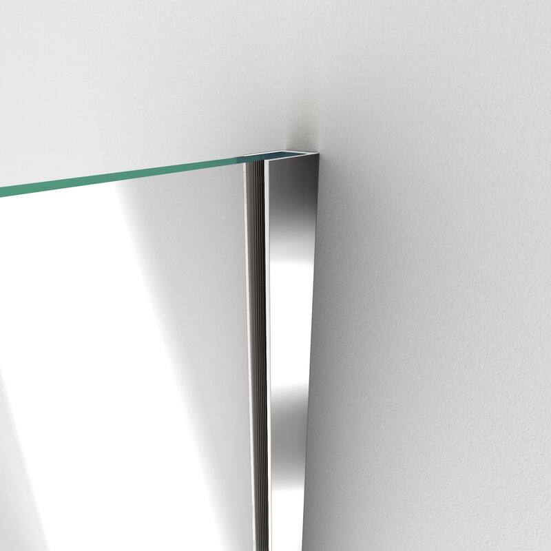 DreamLine Unidoor Plus 39 in. W x 30 3/8 in. D x 72 in. H Frameless Hinged Shower Enclosure - 30.38" x 39"