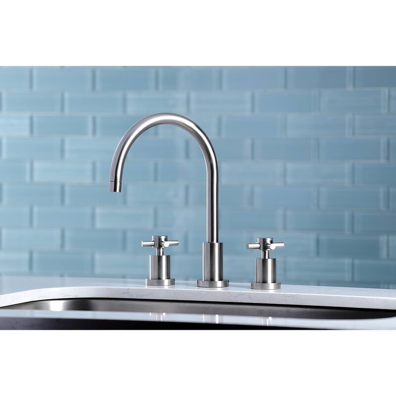 Concord Deck Mount Widespread Kitchen Faucet