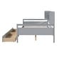 preview thumbnail 58 of 72, Daybed Bed Frame with 2 Drawers and Bedside Shelves