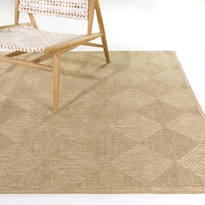 Antenora Checkered Diamond Indoor/Outdoor Area Rug