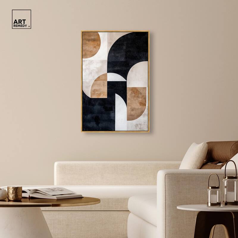 Arching Forms II Canvas by Art Remedy