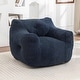 preview thumbnail 13 of 14, Comfy Bean Bag Chair with Armrests, High-Density Foam, for Living Room