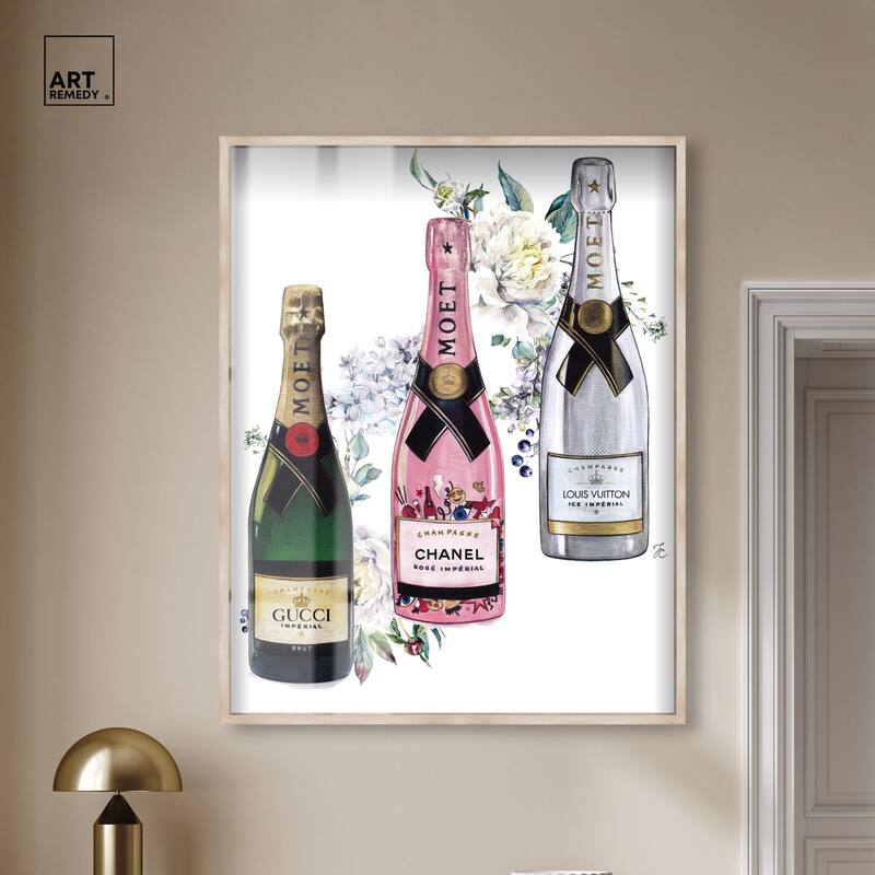 Doll Memories - Champagne Floral Shadowbox by Art Remedy