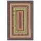 preview thumbnail 8 of 68, SAFAVIEH Handmade Braided Katharyn Country Rug 2' x 3' - Brown/Green