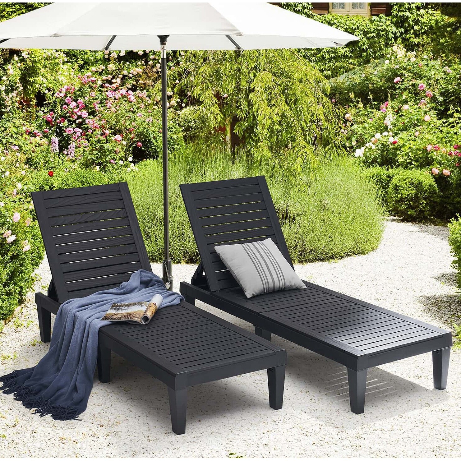 Soleil outdoor water resistant chaise lounge cushion best sale