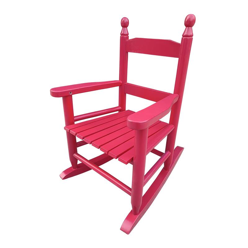 Children's Rocking Red Chair- Indoor Or Outdoor -Suitable for Kids-Durable