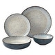 preview thumbnail 7 of 6, Tabletops Gallery Jura 16PC Dinnerware Blue