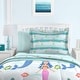 preview thumbnail 2 of 5, Dream Factory Mermaid Dreams 7-piece Bed in a Bag with Sheet Set