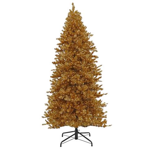 9 ft. Pre-Lit Christmas True Gold Metallic Tree - 9 ft
