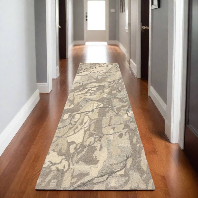HomeRootsAbstract Modern Rectangle Area Rug - 96.06' X '29.92' X '0.43