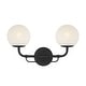 preview thumbnail 5 of 6, Minka Lavery 3792 Whitehall 2 Light 18" Wide Bathroom Vanity Light