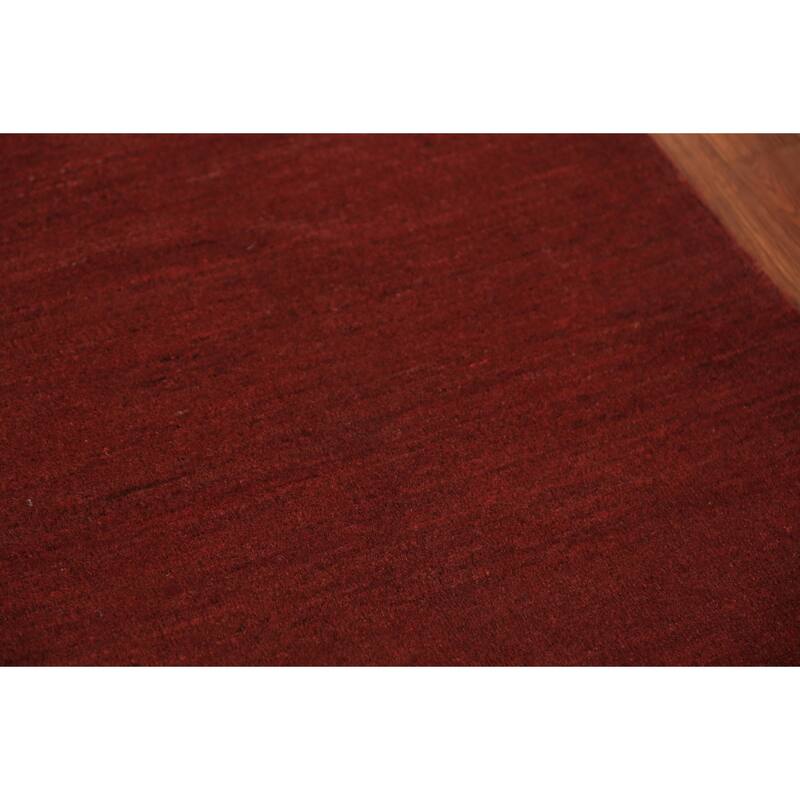 Gabbeh Oriental Runner Rug Handmade Wool Carpet - 2'4" x 9'4"