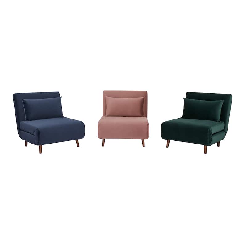 Tustin Upholstered Convertible Lounge/ Sleeper Chair