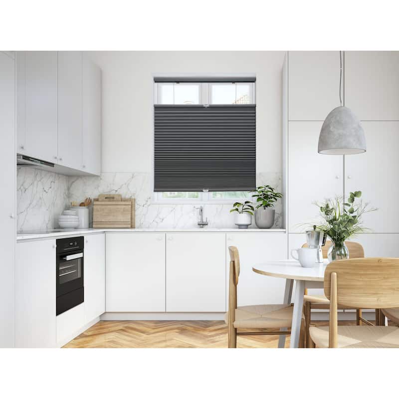 Linen Avenue Cordless Cellular Top Down Bottom Up Blackout Shade, Seashell (Arrives 1/4" Narrower)