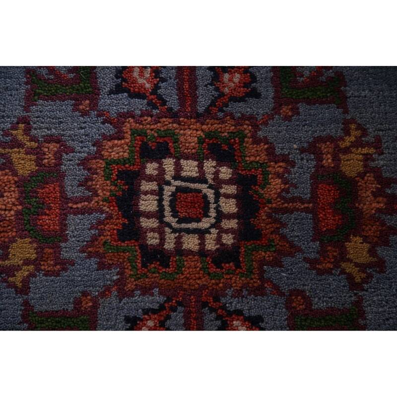 Heriz Serapi Oriental Accent Rug Handmade Wool Carpet - 3'0"x 4'11"