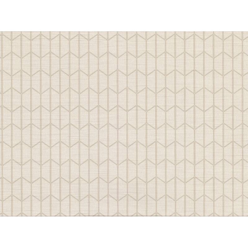 Gauntlet Cream Geometric Wallpaper