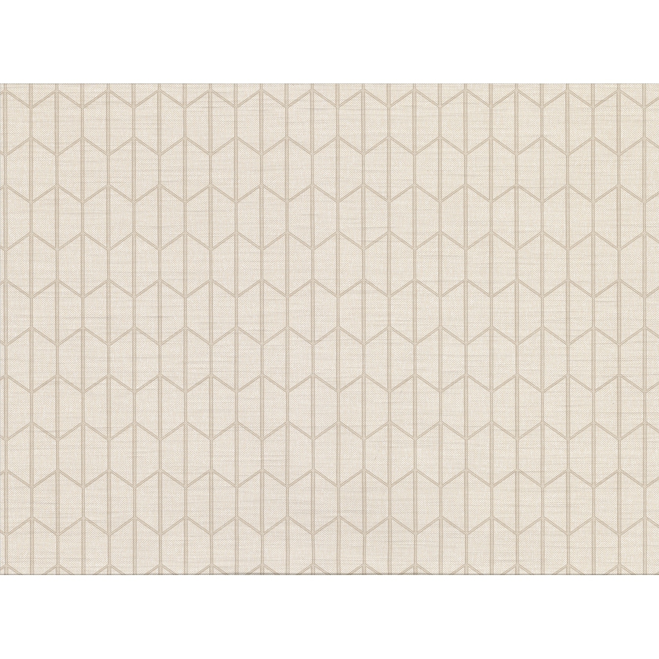 Gauntlet Cream Geometric Wallpaper