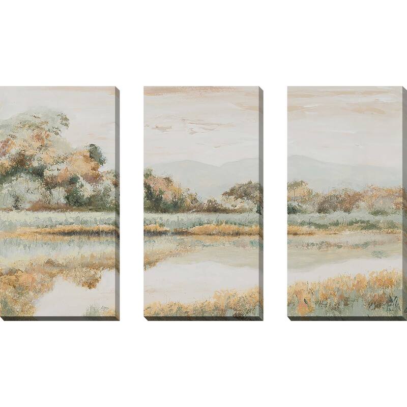 "Rio Lindo" 3 Piece Set on Canvas