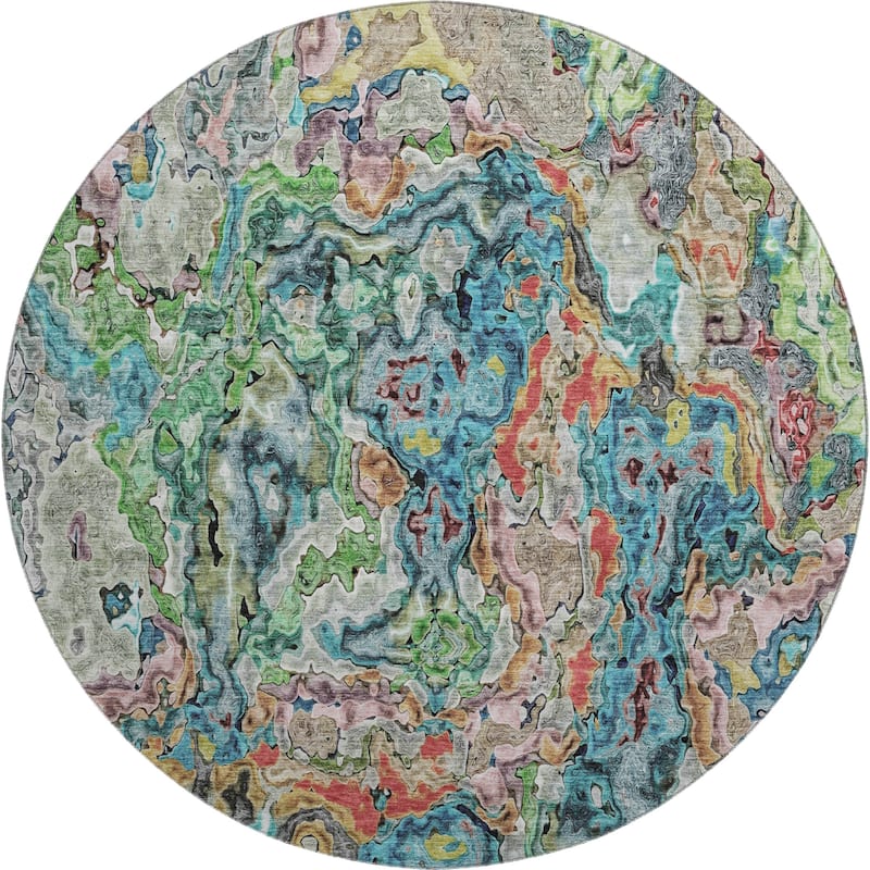 Premium Washable Super Soft Abstract Kazi Mayfield Rug