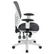 preview thumbnail 122 of 164, Nicholas Mid-Back Blue Mesh Multifunction Executive Swivel Ergonomic Office Chair with Adjustable Arms