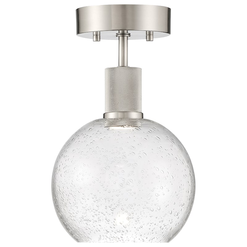 Port Nine Burgundy LED Semi-Flush Light - Dedicated LED