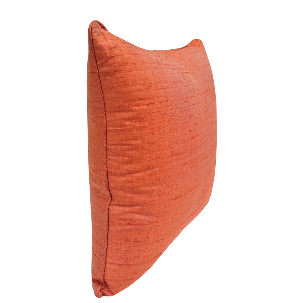 Home&Manor Bakan Dupioni Silk Pillow 18"