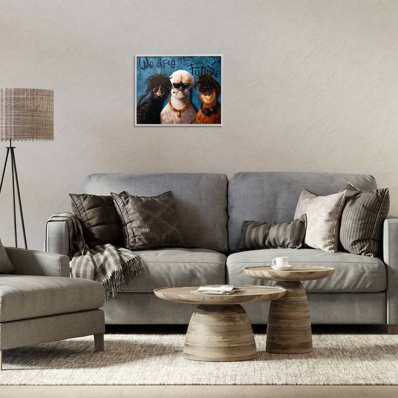 Stupell We Are The Future Birds Framed Giclee Art Design By Lucia Heffernan