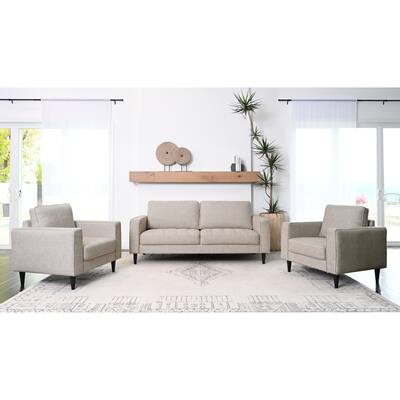Abbyson Living Holloway 3 pc Fabric Seating Collection