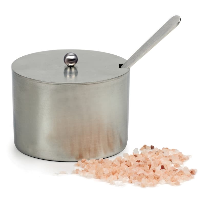 Salt Cellar with Spoon - Silver 4oz