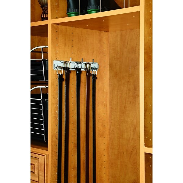 Rev-A-Shelf BRC-12NS BRC Series 12" 7 Hook Static Belt Rack