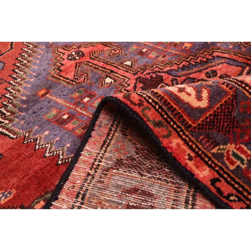 ECARPETGALLERY Hand-knotted Andelz Red Wool Rug - 4'1 x 6'8