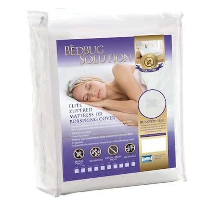 Elite Bed Bug Proof, Dust Mite Proof, Waterproof, Breathable Mattress Encasing / Protector / Cover