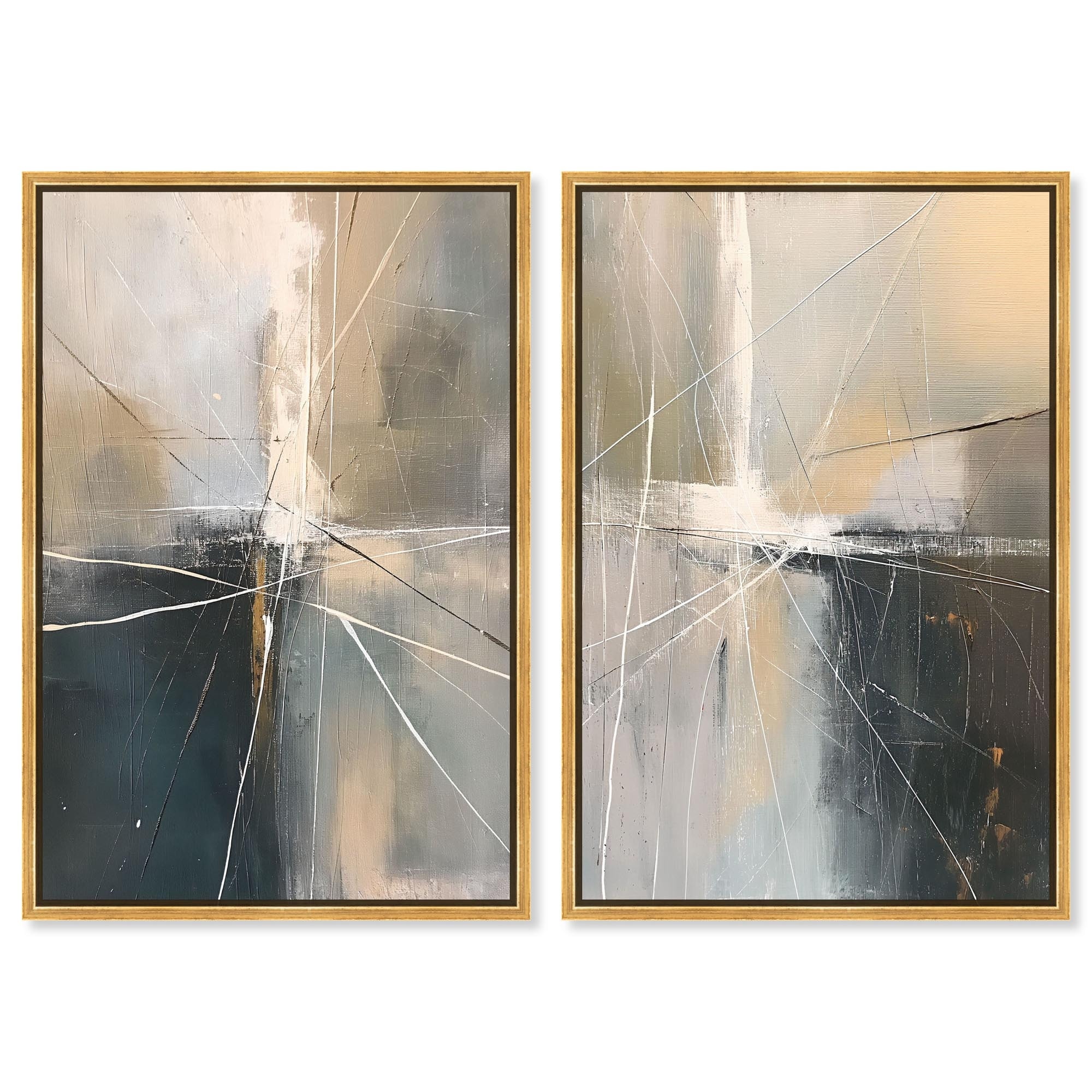 Contemporary Set Canvas Set of 2 by Art Remedy