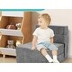 preview thumbnail 35 of 48, DoCred Kids Folding Sofa, Convertible Floor Mattress, Bed, Play Couch