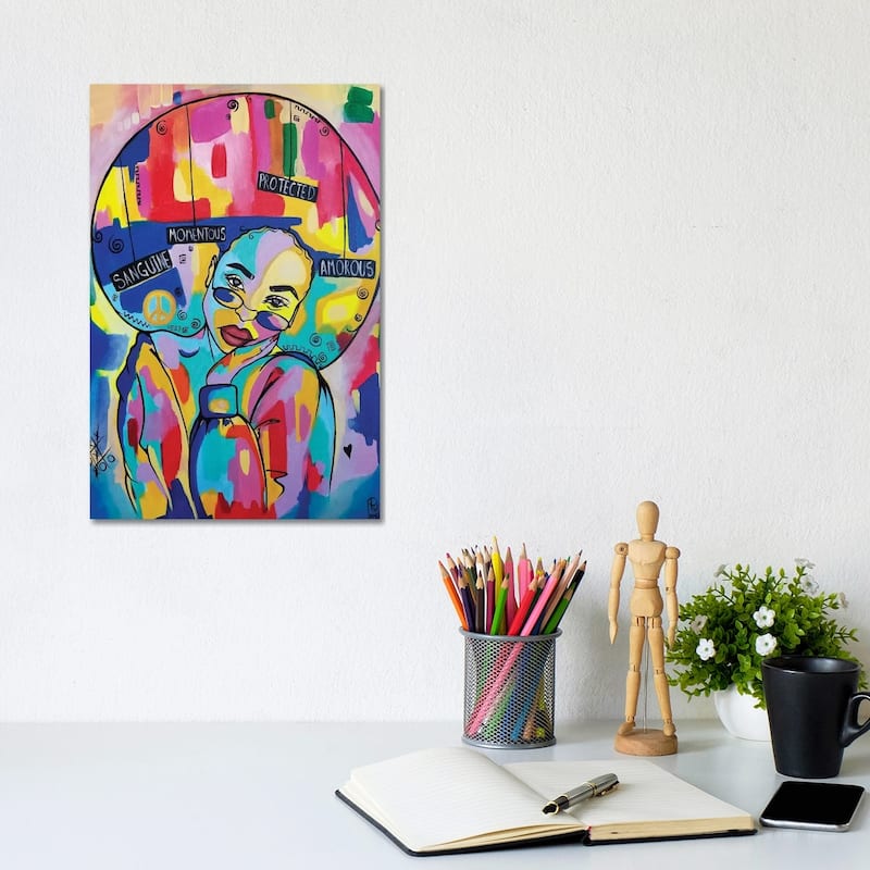 iCanvas "Beauty" by Pinklomein Canvas Print - 12x8x0.75